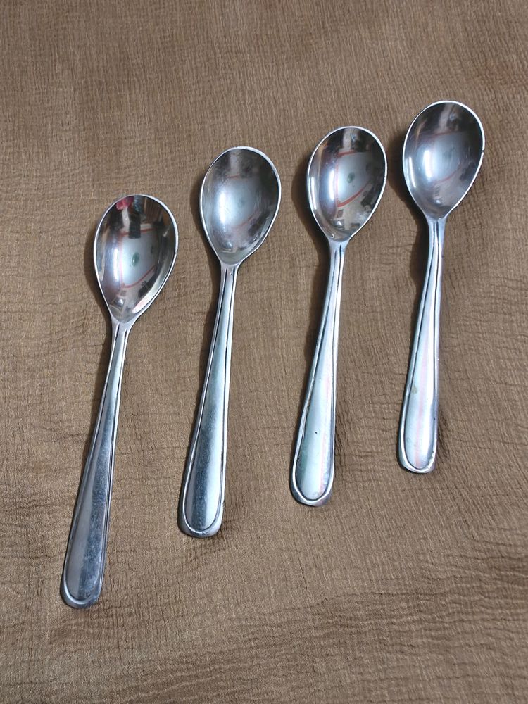 New Set Of Dessert Spoons