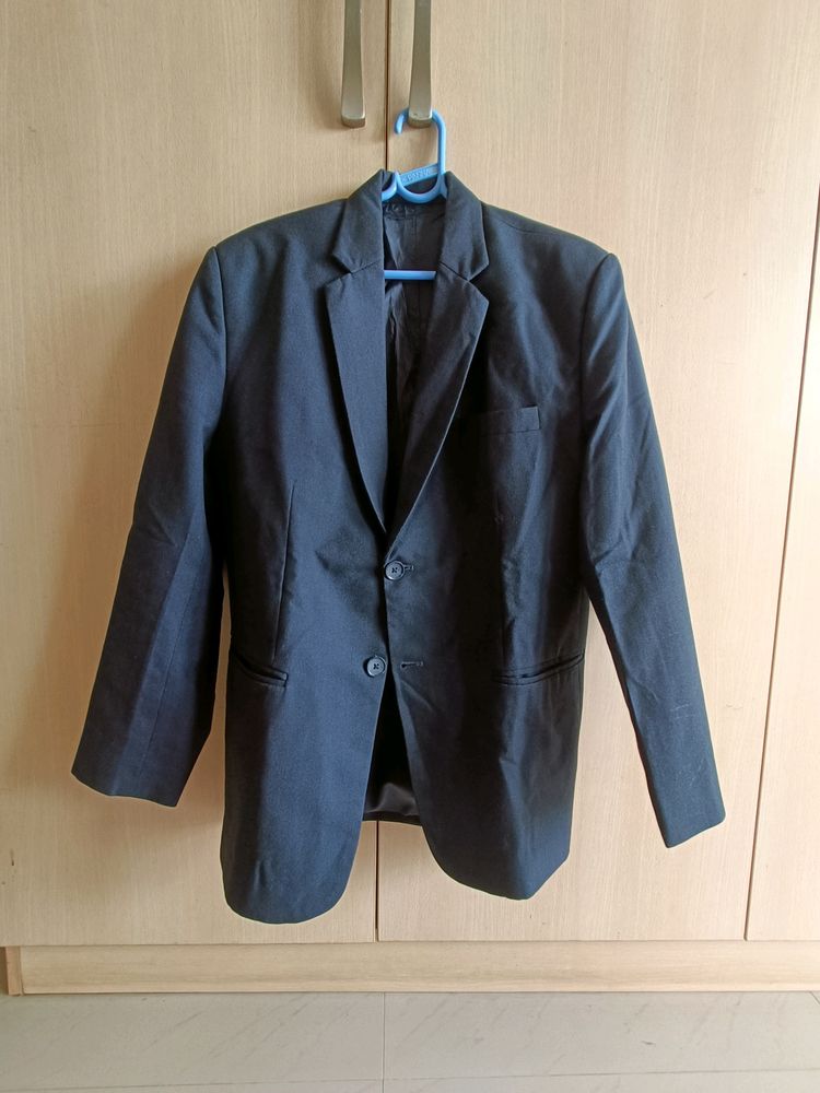 Navy blue Blazer With Cover