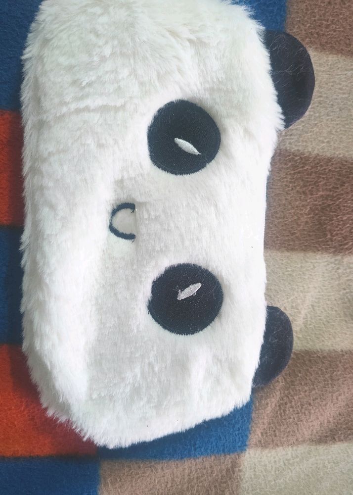 Panda Fur Pouch For Kids