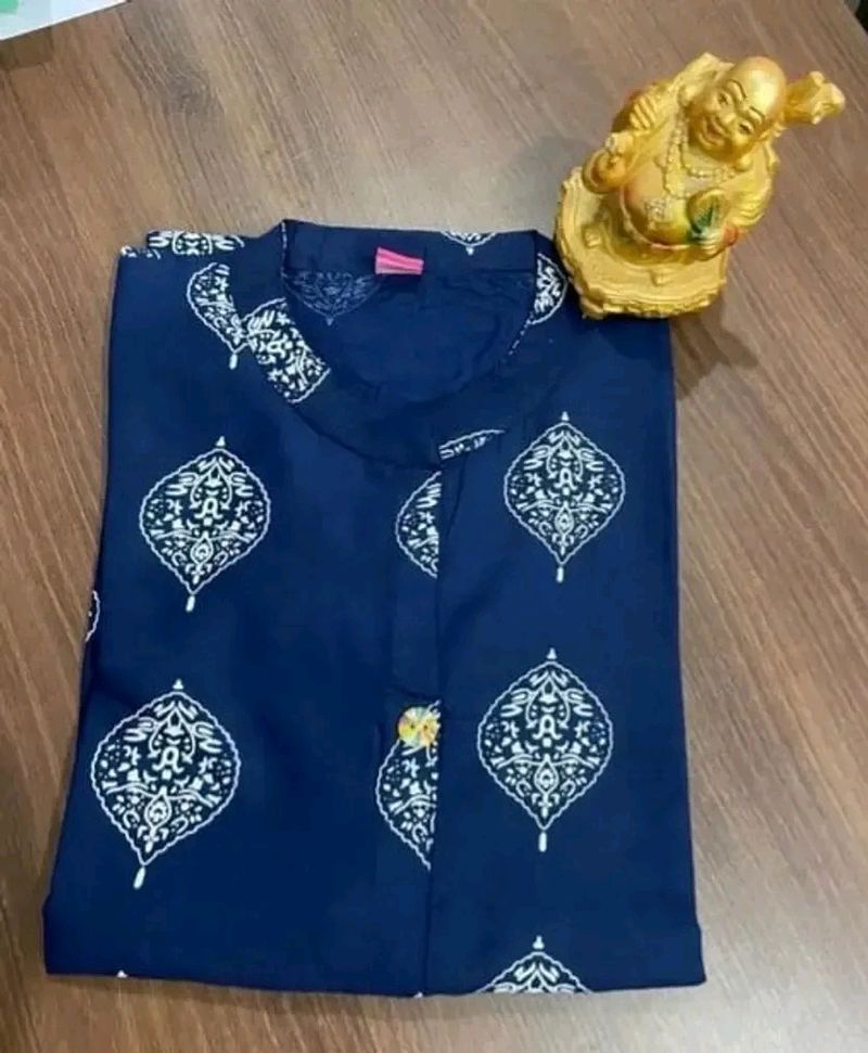 Rayon Printed Kurti