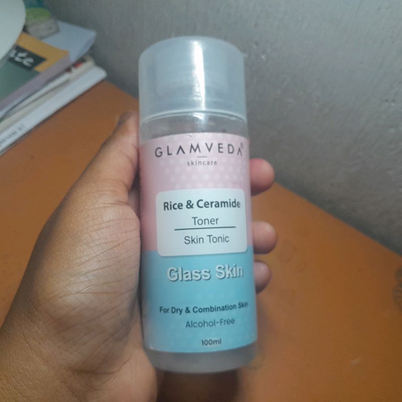 GLAMVEDA RICE AND CREAMIDE TONER