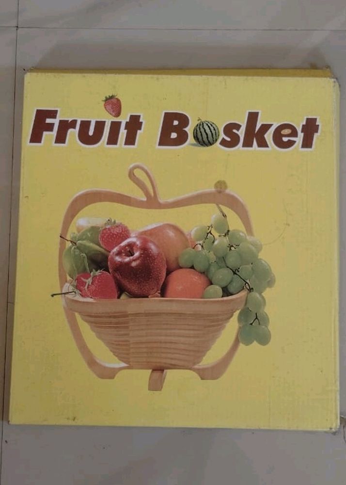 New Fruits Basket Wooden