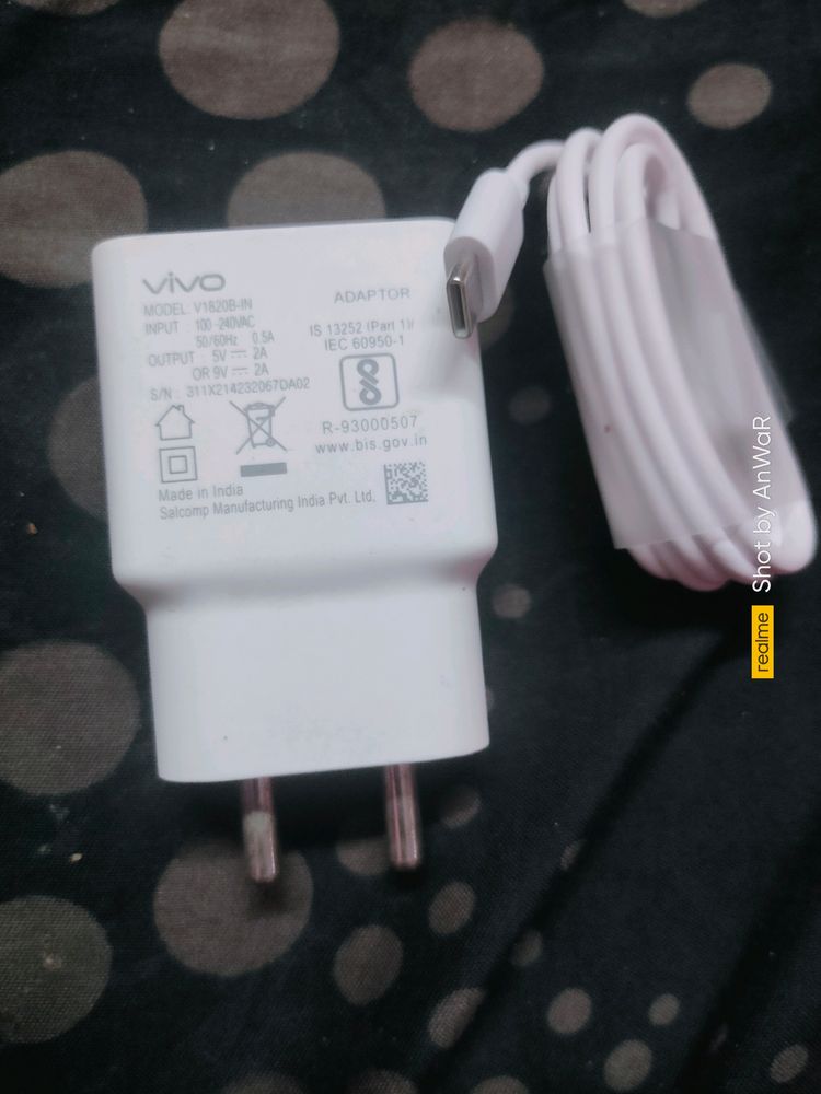 Vivo 18watt Fast Charger Original Proper Working