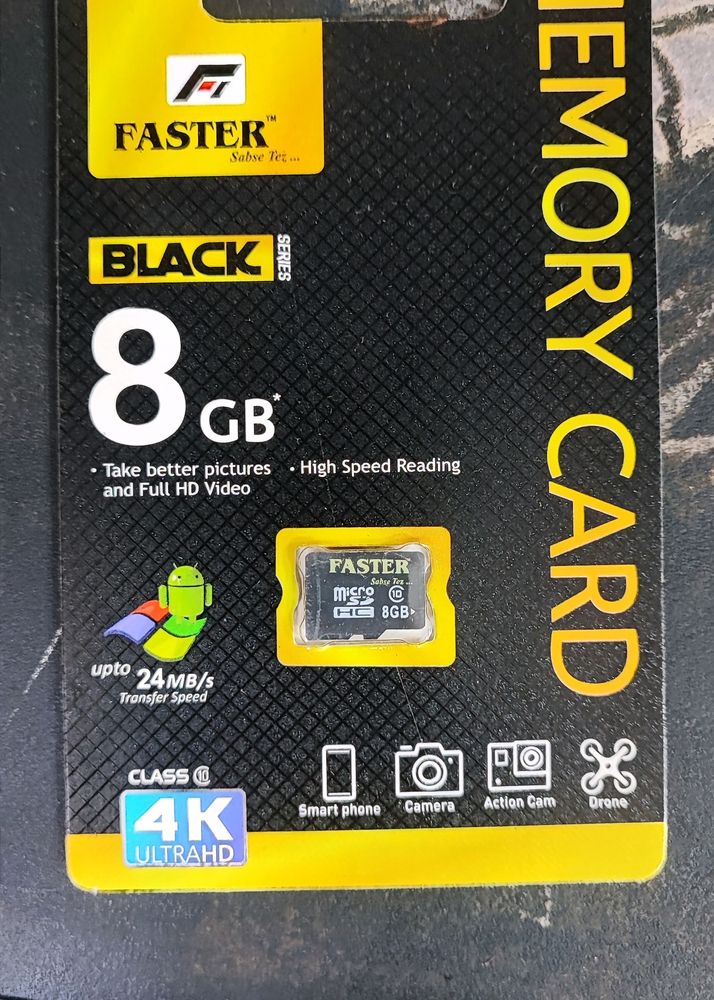 Faster 8gb New Memory Card