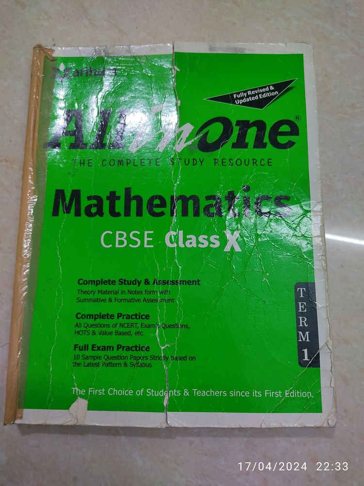 Class 10 Maths All In One (covered)