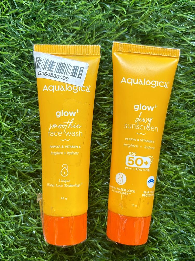 Aqualogica Sunscreen & Face Wash Combo