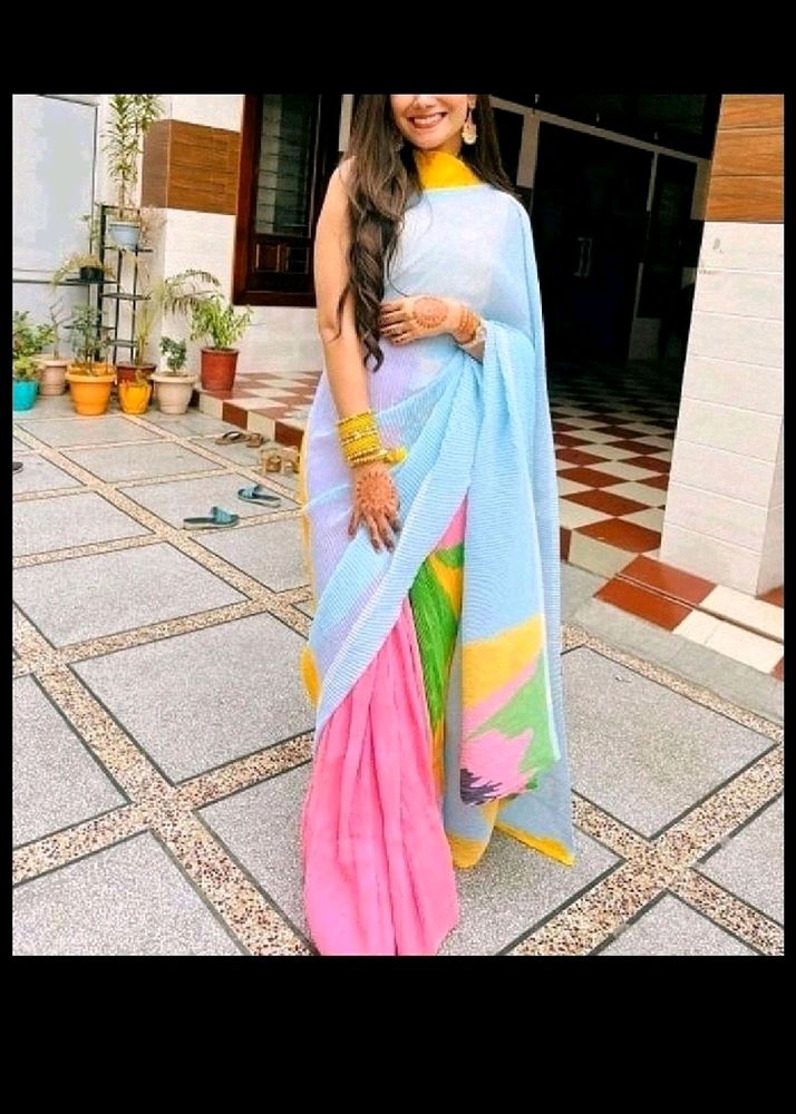 Deepika Padukone Fam Saree 💙