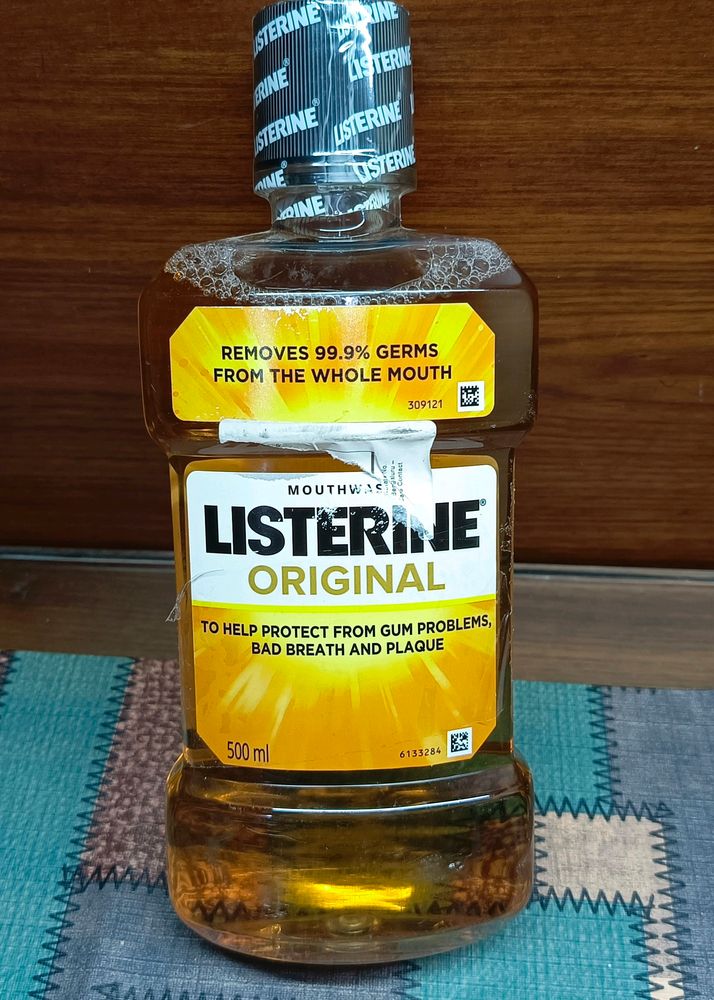 Listerine Mouth Wash (500ml)