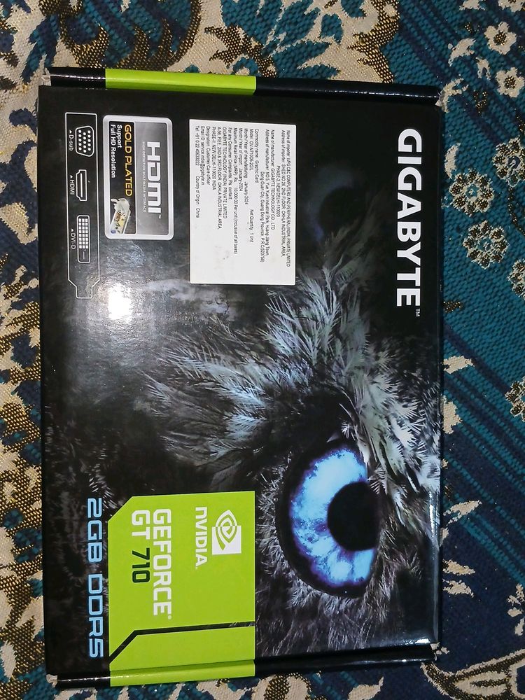 gigabyte gt 710 gpu ddr5