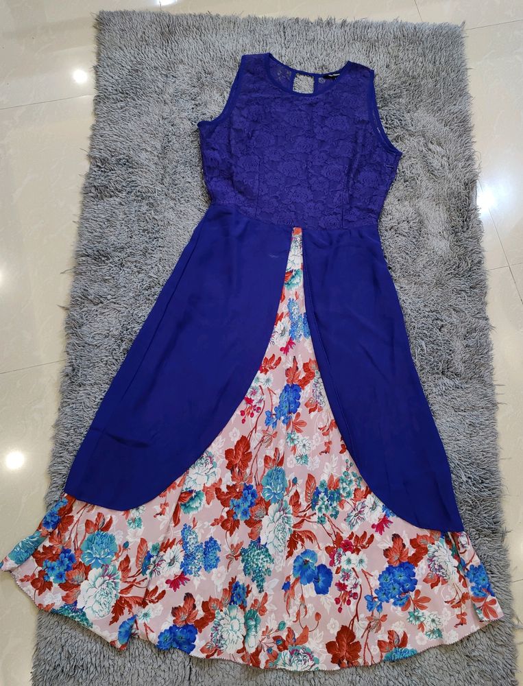 Party Wear Printed Floral Dress