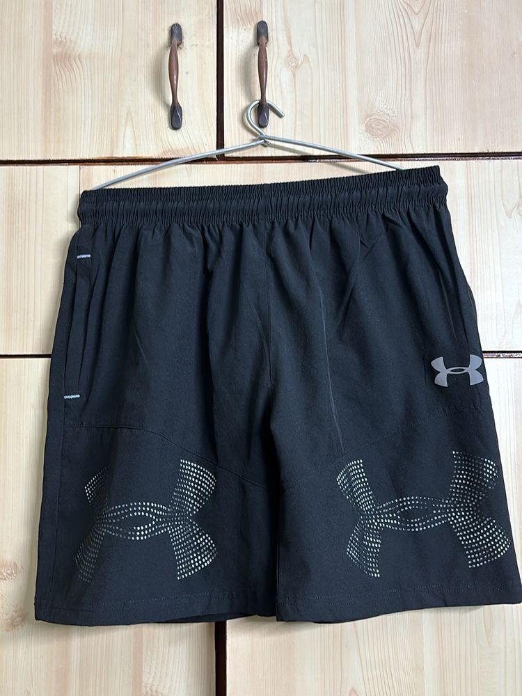 UA shorts.