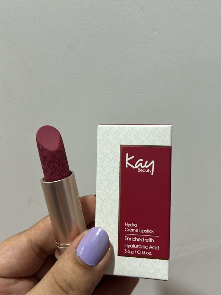 Kay Beauty Hydra Creme Lipstick Brave