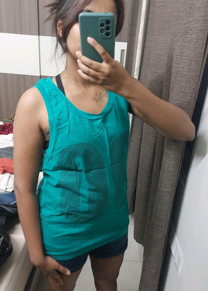 Teal Tank Top