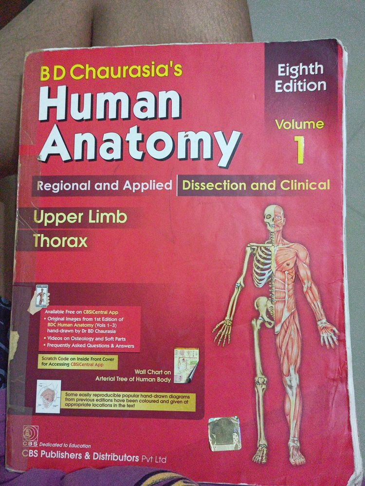Anatomy MBBS 1st Year Book