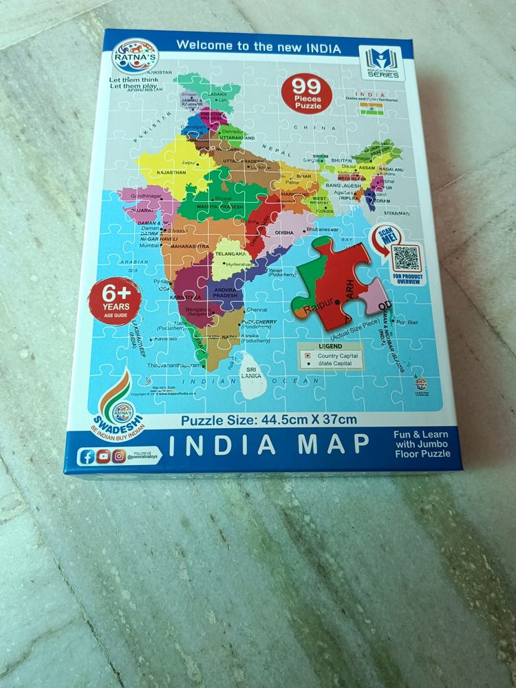 India Puzzle Brain Game