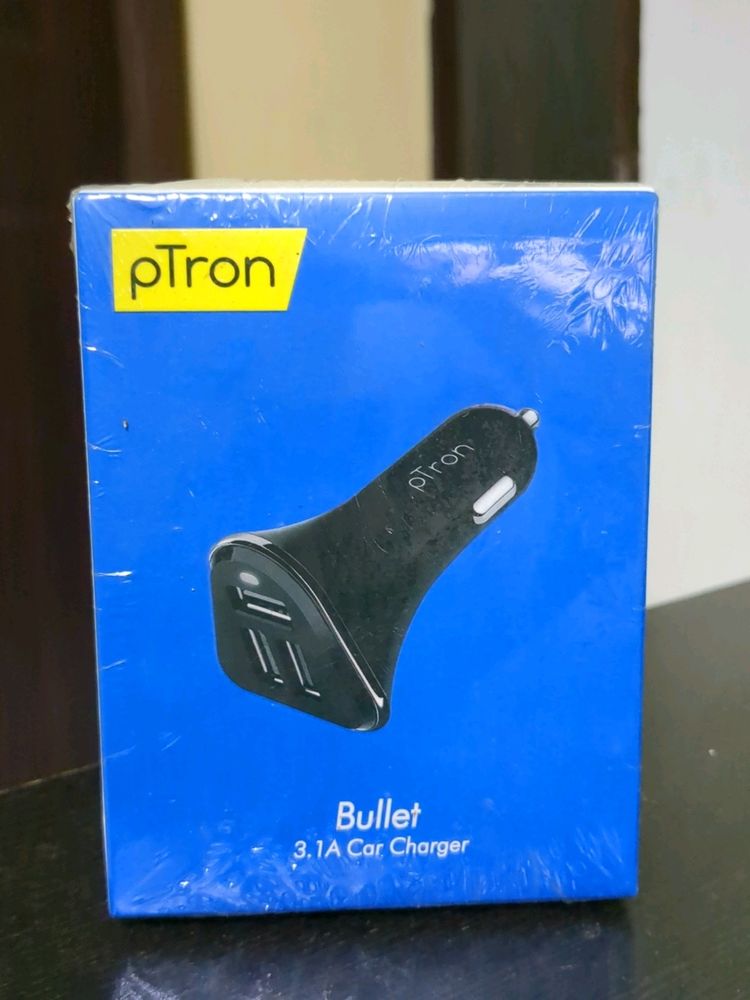 Ptron Car Charger With Cable