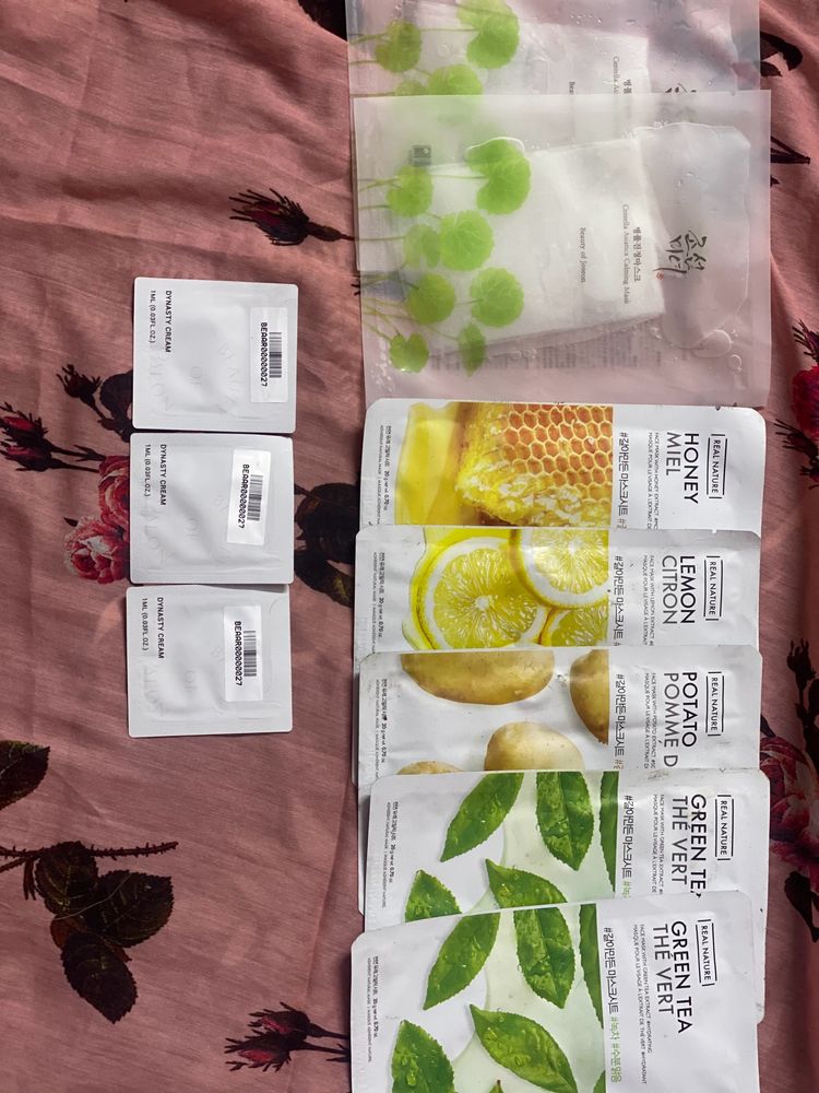 BOJ + FACESHOP FACE MASKS BUNDLE