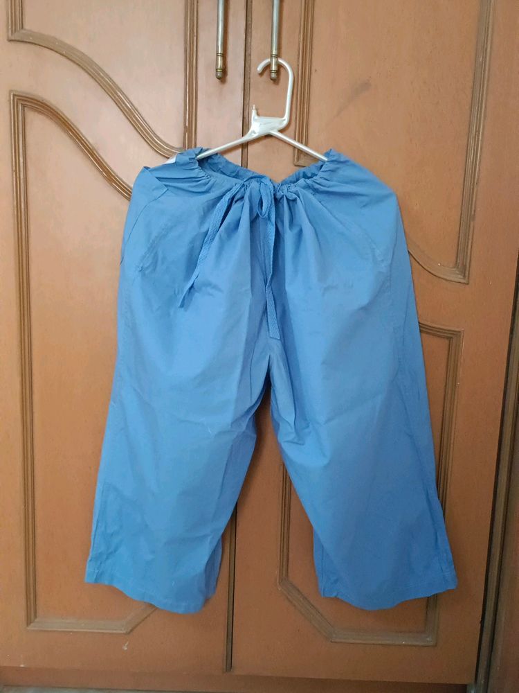 Blue Cotton Pajama