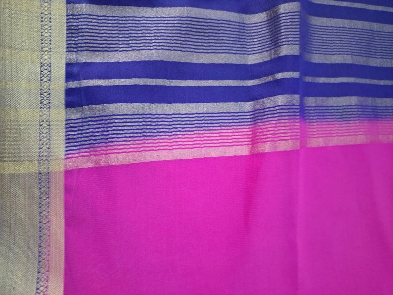 Mysore Silk Saree Pink