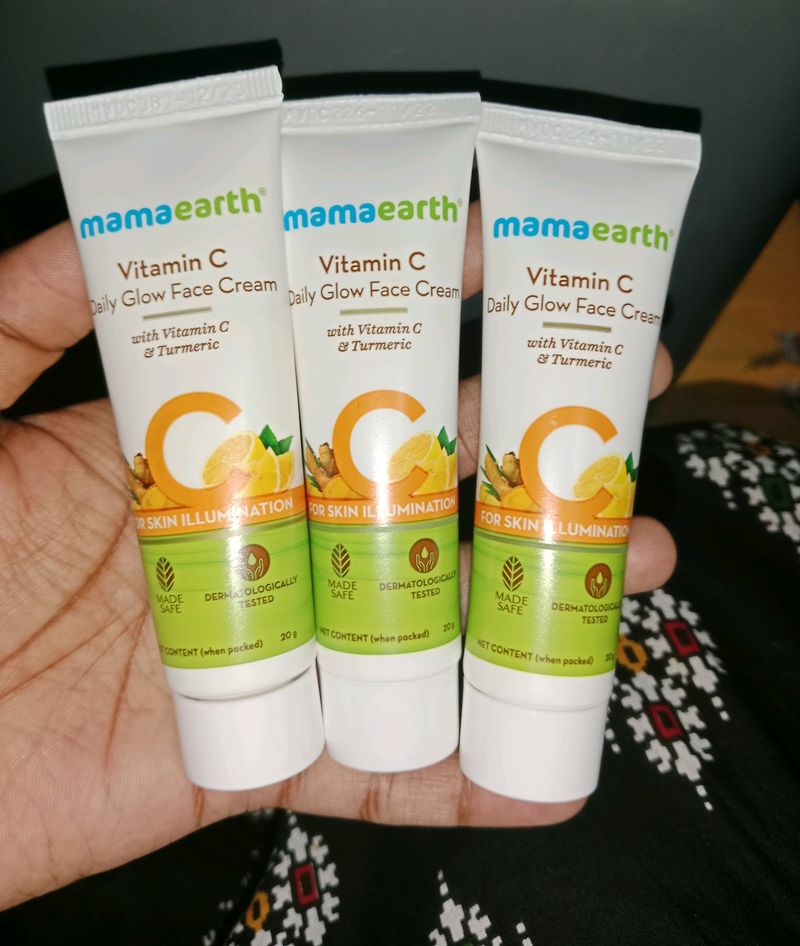 Mamaearth Vitamin C Face Cream 😍 Free Delivery 🚚