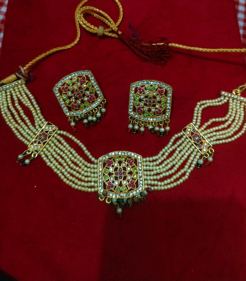 Choker Jewellery Set