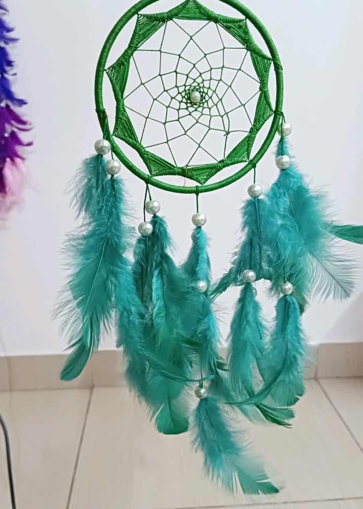 Green 4" Dream Catcher