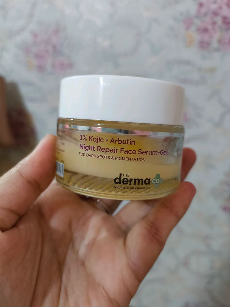 The Derma Co 1% Kojic + Arbutin Night Repair