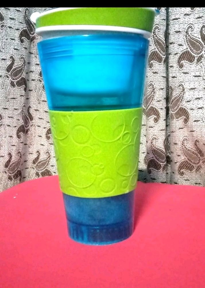 Snack And Drink Sipper Bottle