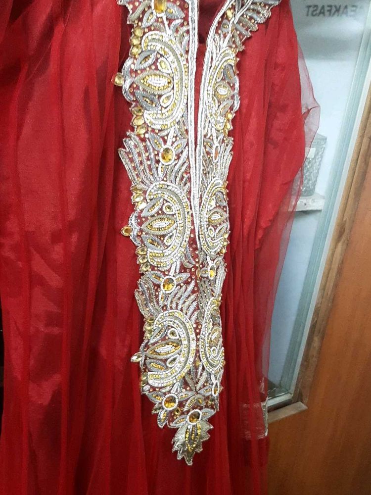 Anarkali Kurta Pajami And Dupatta