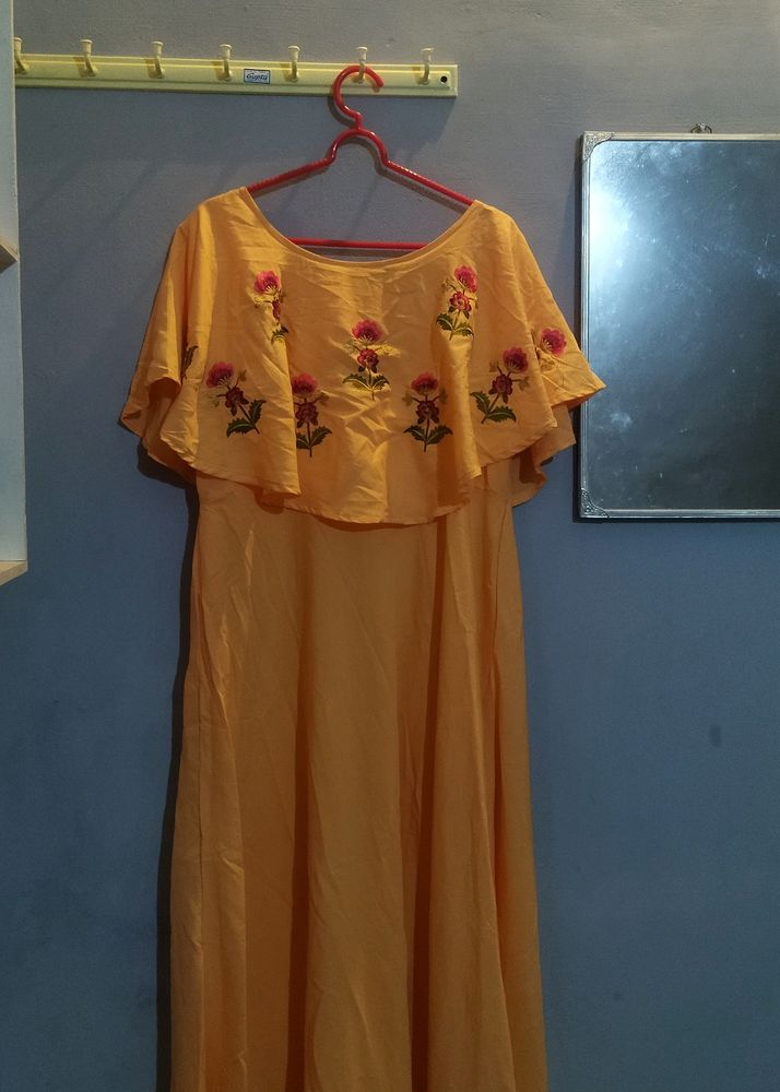 Embroidery Gown