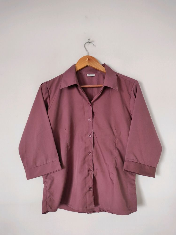 Mauve Casual Top (Women's)