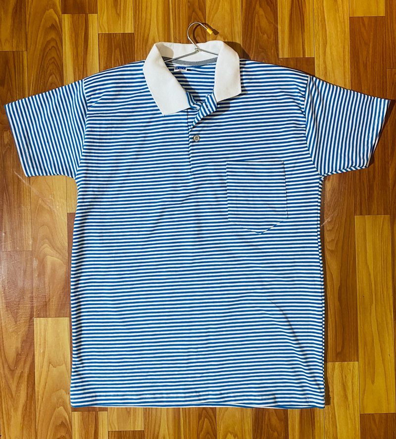 Blue Striped T-shirt