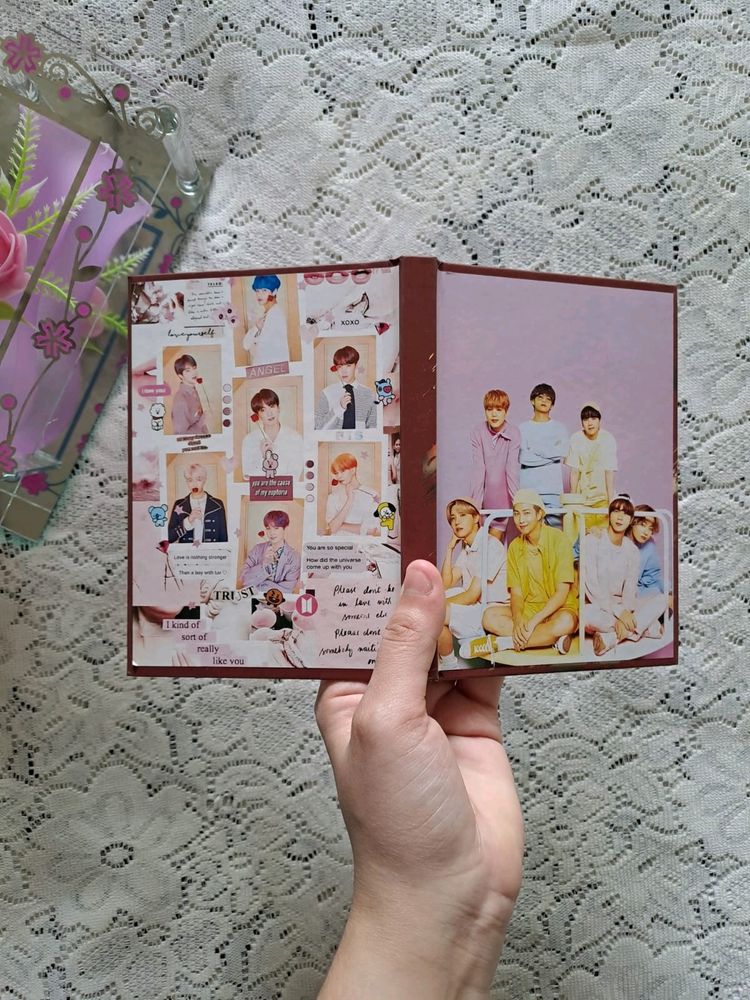 BTS DIARY (A FREE LARGE PHOTO CARD WITH 2BOOKMARK)