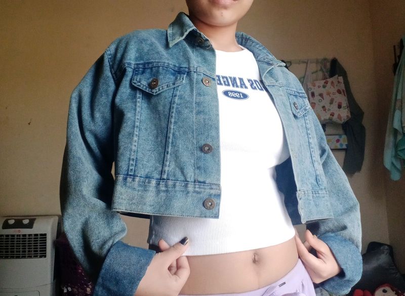 Crop Denim 💙