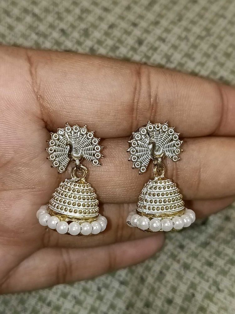 Peacock Jhumka