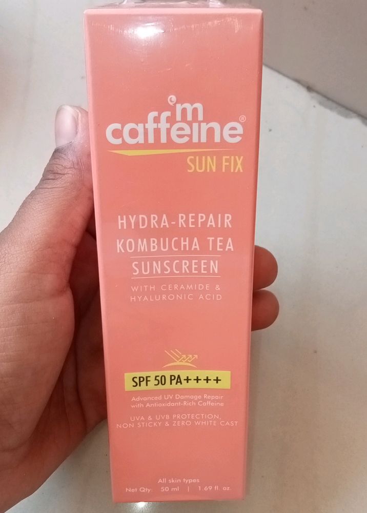 mcaffeine HYDRA REPAIR KOMBUCHA TEA SUNSCREEN