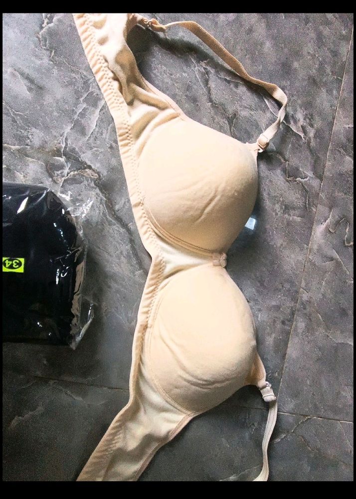 Women Padded Cotton Bra Size 34/85