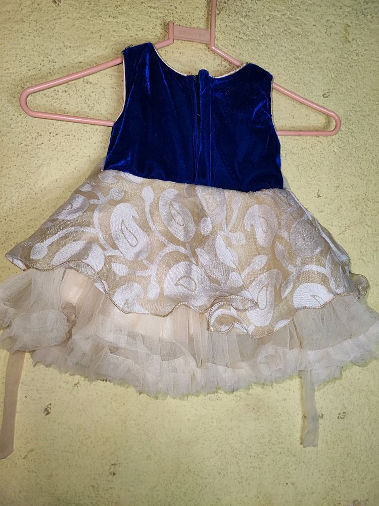 Beautiful Baby Girl Velvet Dress