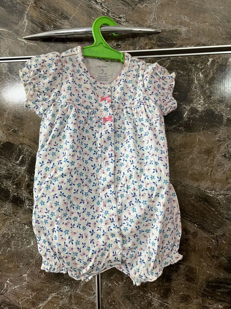 Imported Carter Baby Romper(6 To 12 Months)