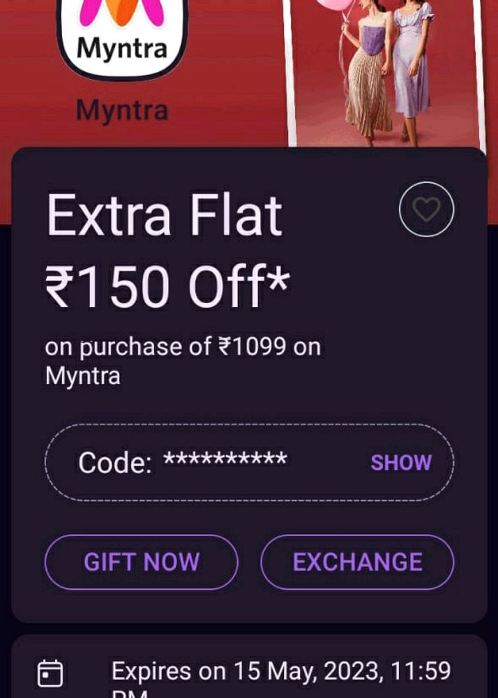 Myntra Coupon