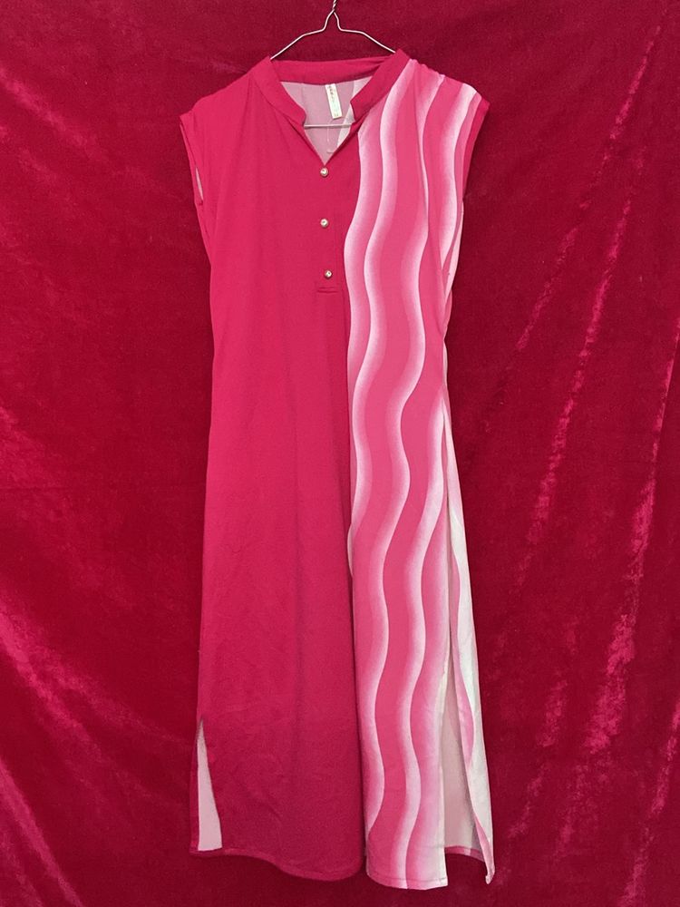 Trending pink colour Kurta 🌸