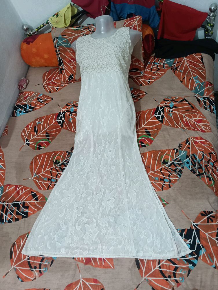 Body Fitting Mermaid Stretchable Gown