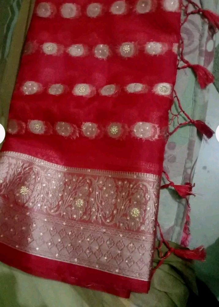 New Organza Silk Saree