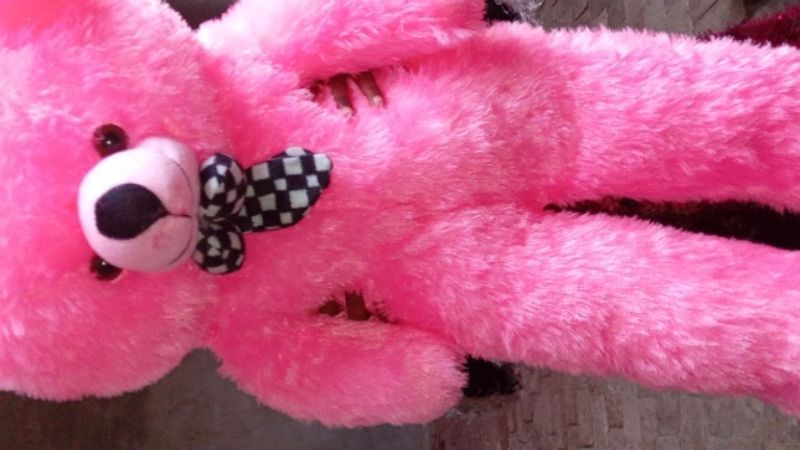 Cute Pink 3 Feet Teady Bear Full New 💖