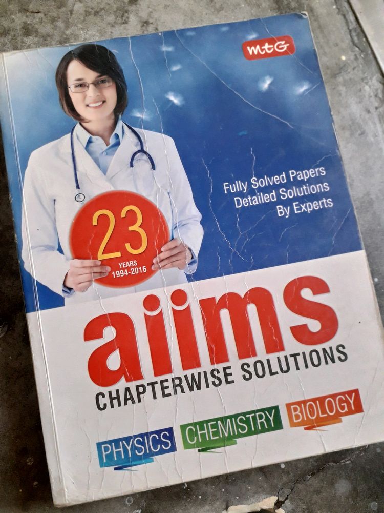 AIIMS MTG Book Of Fully Solved Papers ON SALE!👍