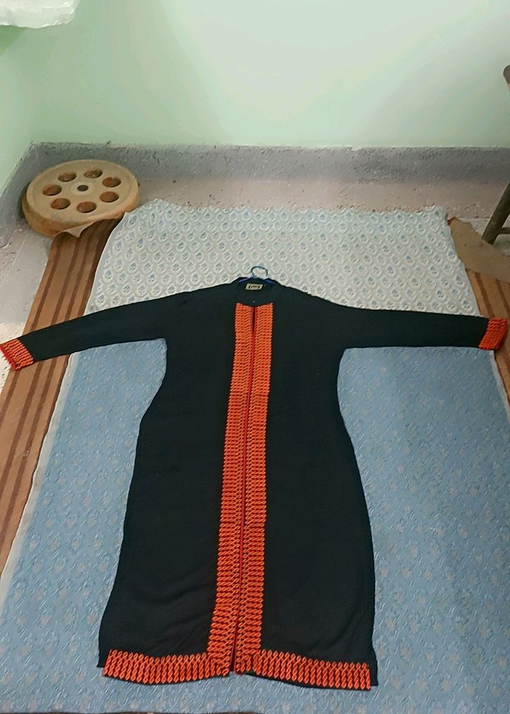 Stylish Jet Black Kurti