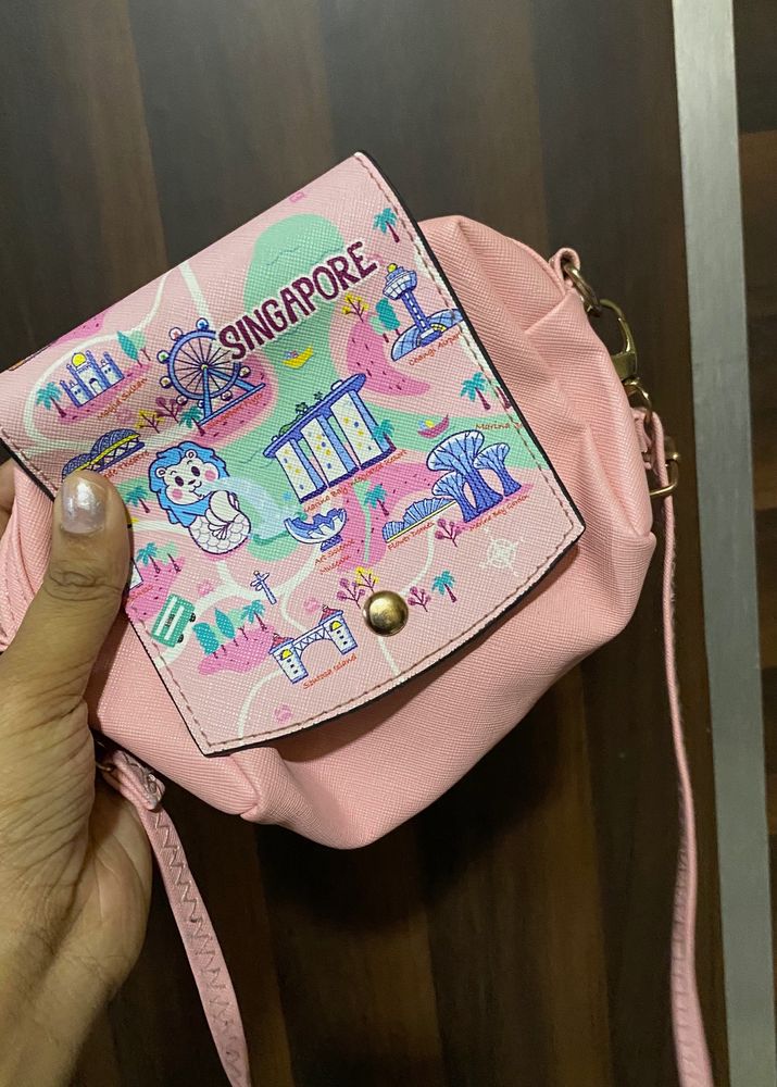 Singapore Pink Bag