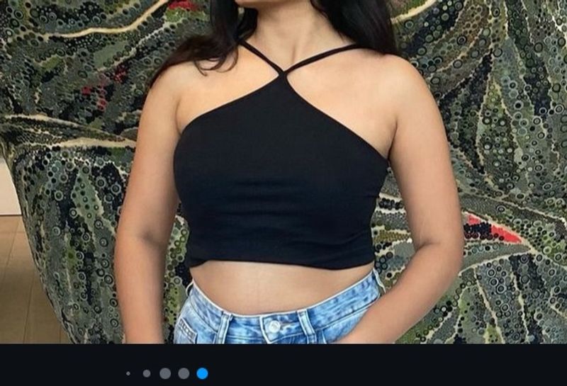 Black Crop Top