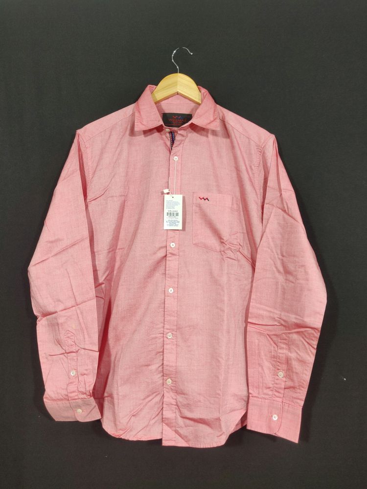 Men Pink Shirt