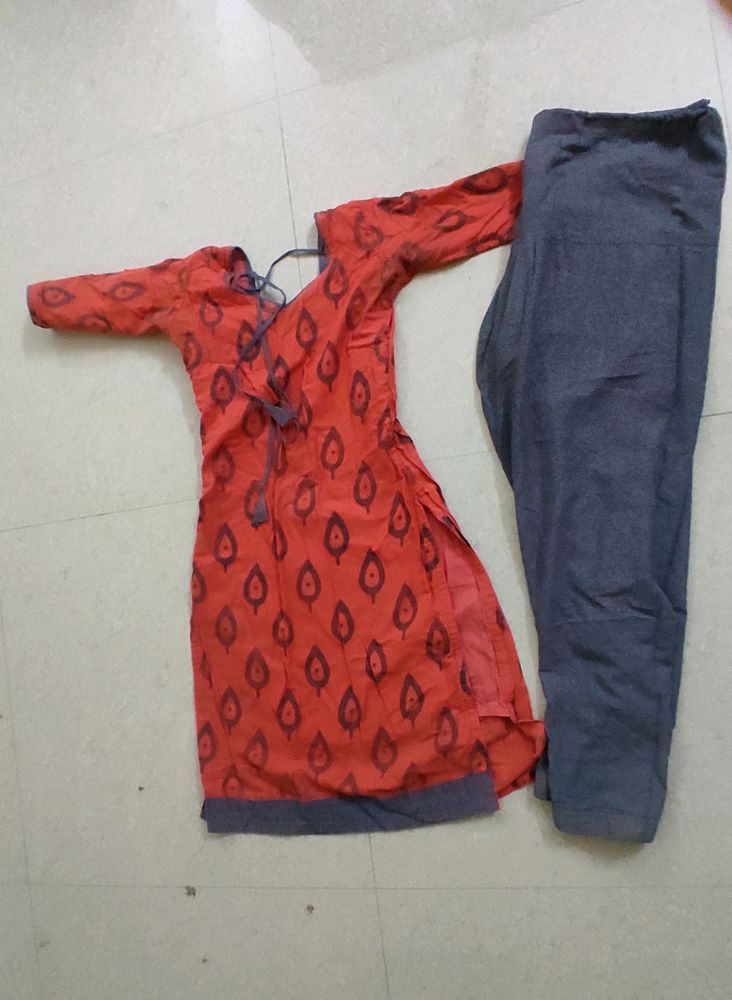 Double Kurta Set